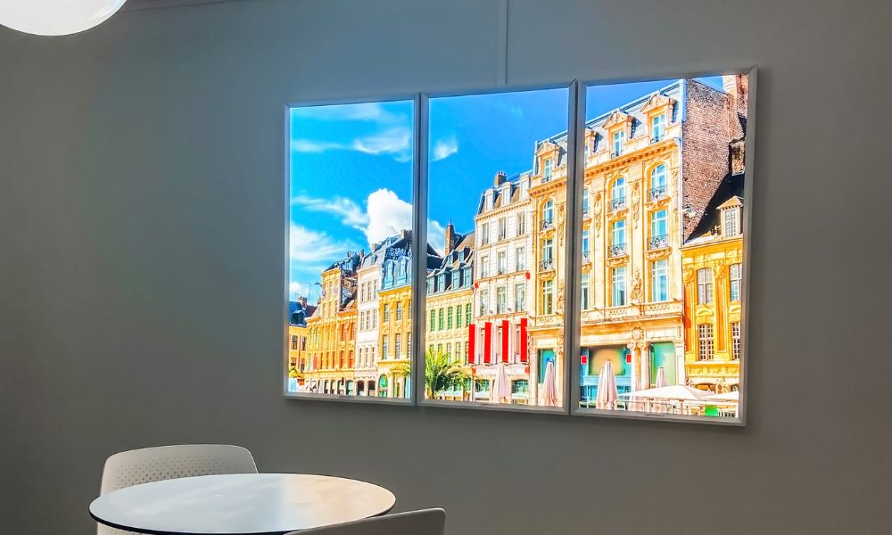 fenêtre trompe l'oeil