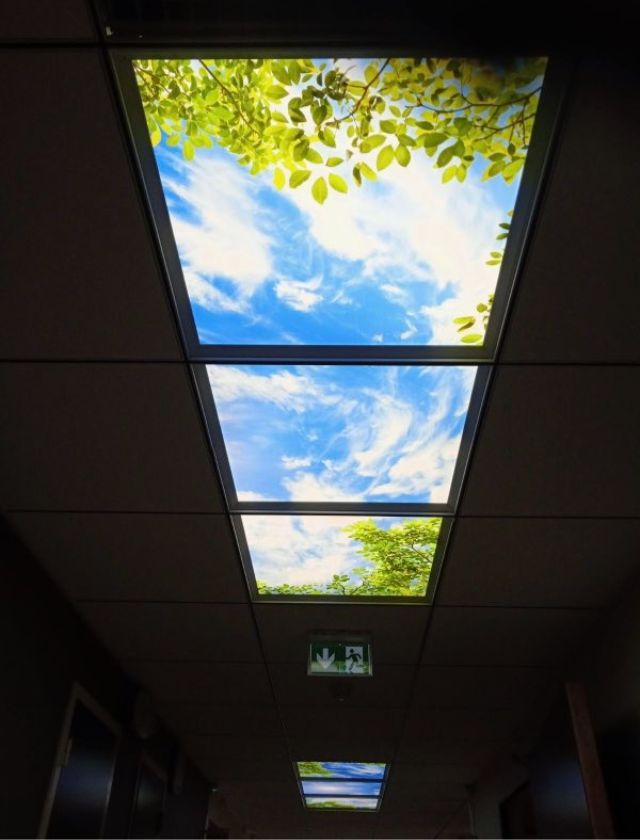 panneau LED ciel